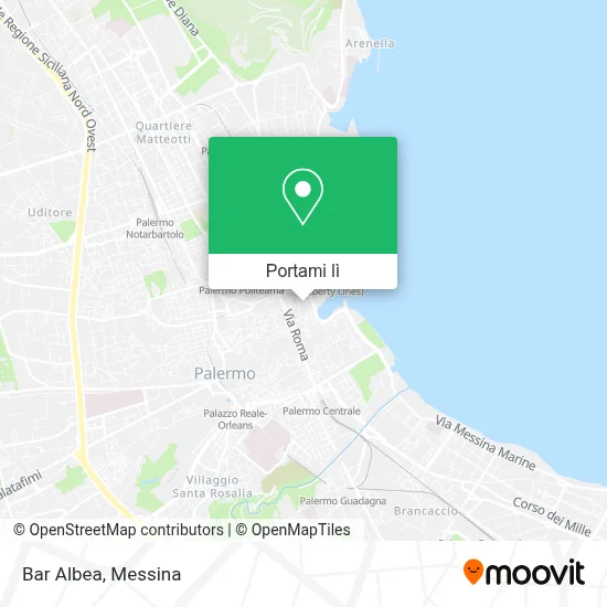 Mappa Bar Albea