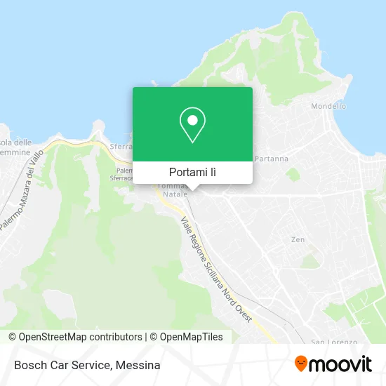 Mappa Bosch Car Service