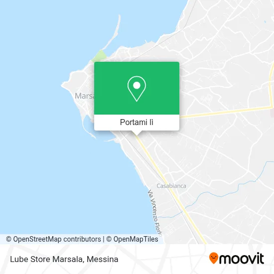 Mappa Lube Store Marsala