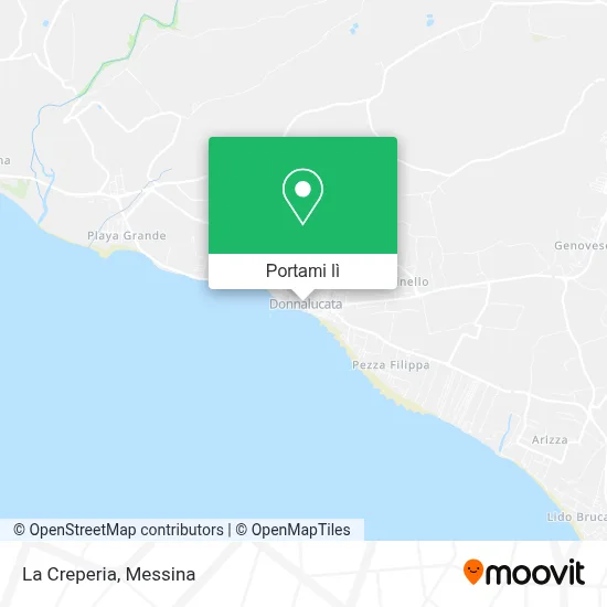 Mappa La Creperia