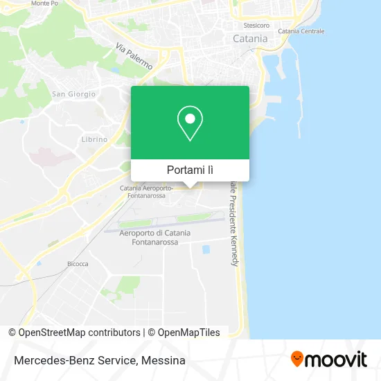 Mappa Mercedes-Benz Service