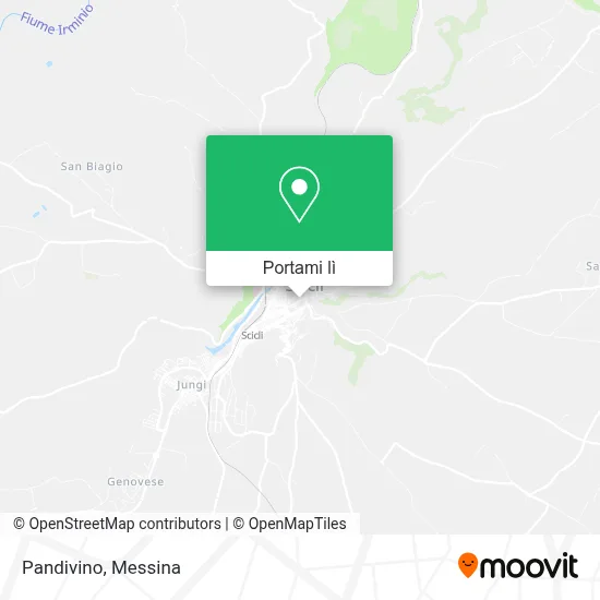 Mappa Pandivino