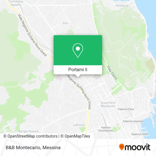 Mappa B&B Montecarlo