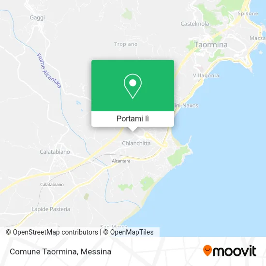 Mappa Comune Taormina