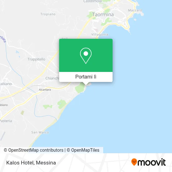 Mappa Kalos Hotel