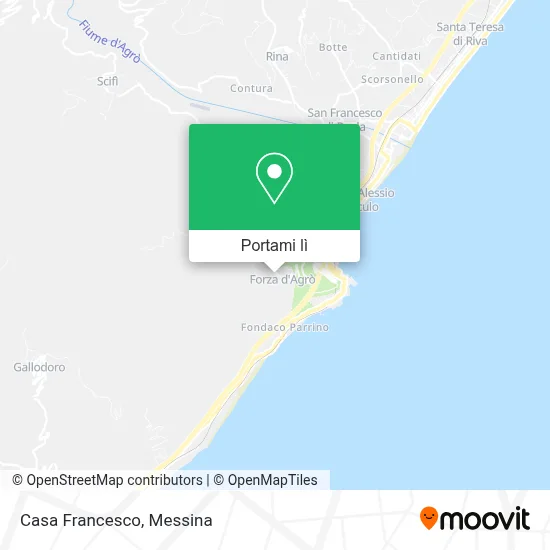 Mappa Casa Francesco