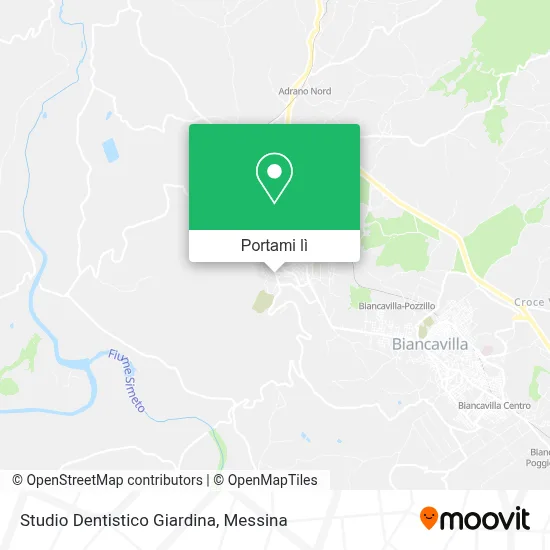 Mappa Studio Dentistico Giardina