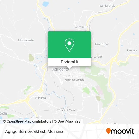 Mappa Agrigentumbreakfast