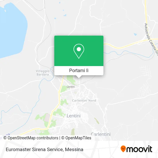 Mappa Euromaster Sirena Service