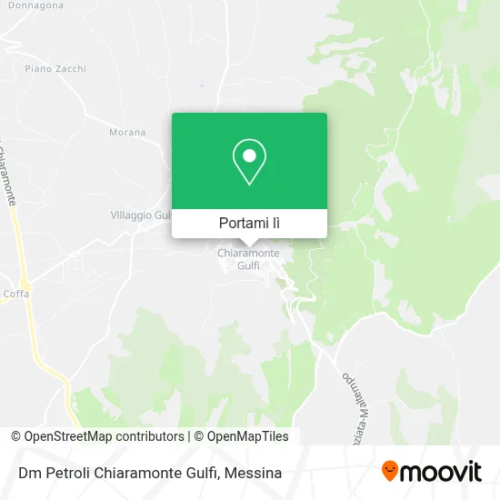 Mappa Dm Petroli Chiaramonte Gulfi
