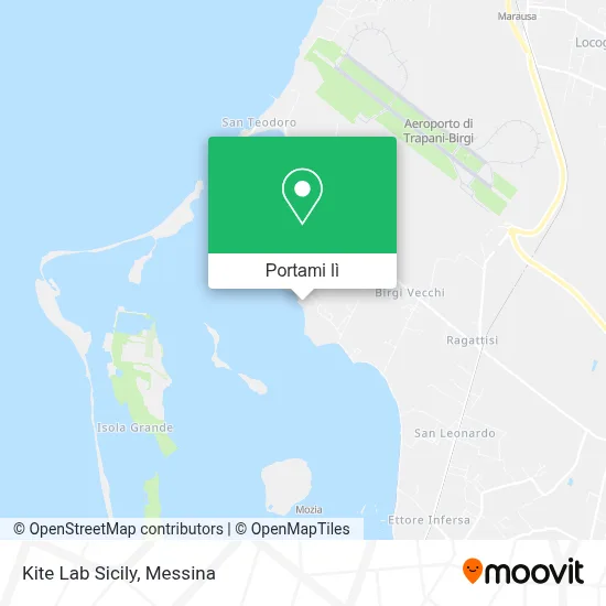 Mappa Kite Lab Sicily