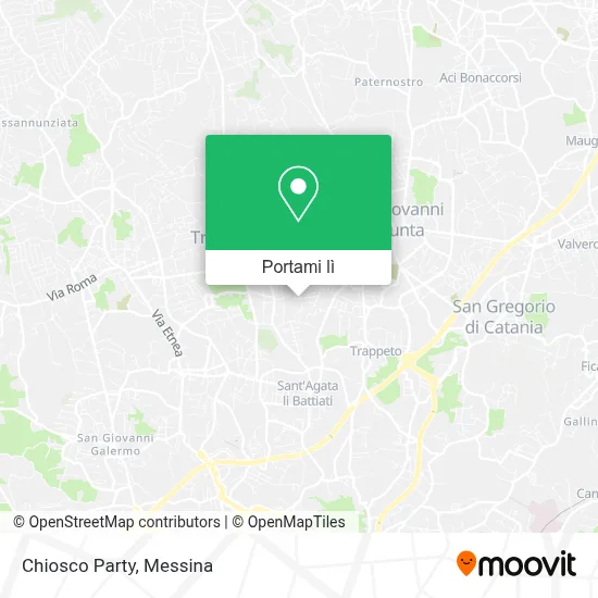 Mappa Chiosco Party