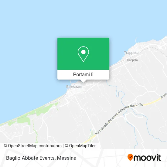 Mappa Baglio Abbate Events