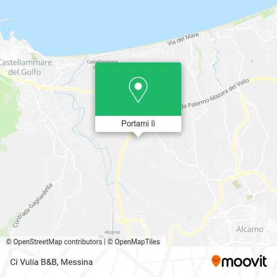 Mappa Ci Vulia B&B