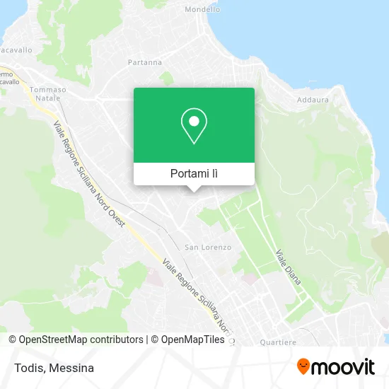 Mappa Todis