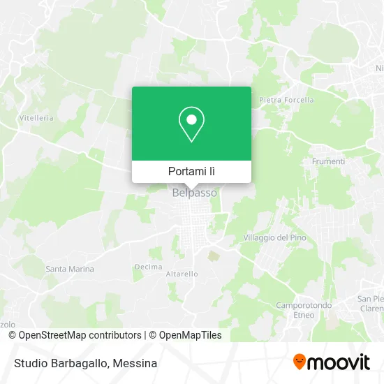 Mappa Studio Barbagallo