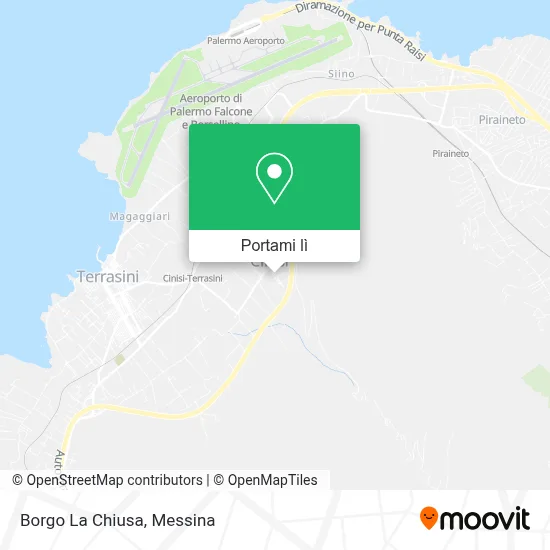 Mappa Borgo La Chiusa