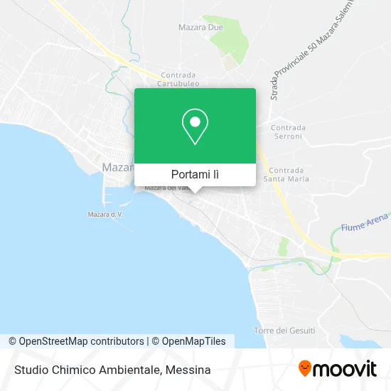 Mappa Studio Chimico Ambientale