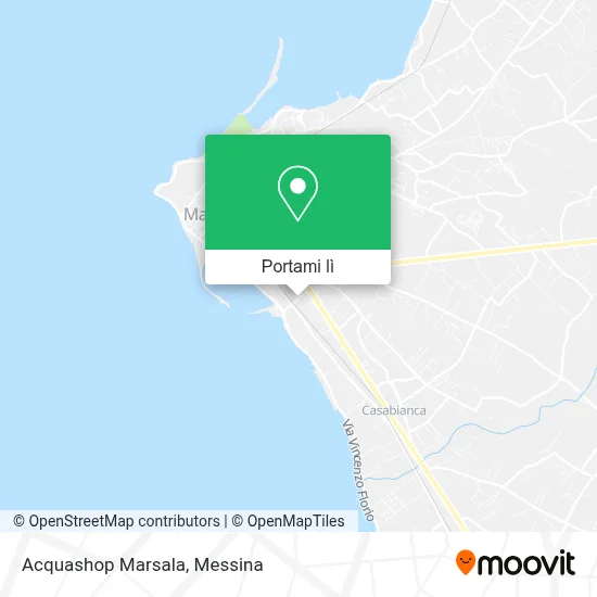 Mappa Acquashop Marsala