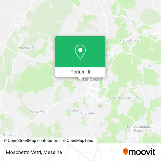 Mappa Moschetto Vetri