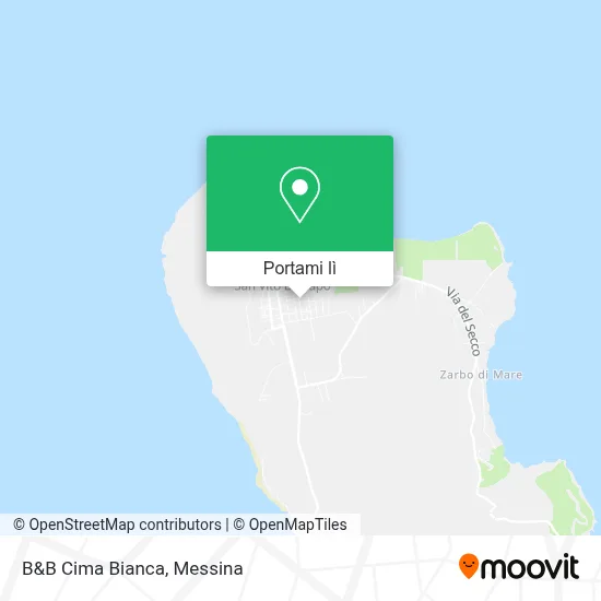 Mappa B&B Cima Bianca