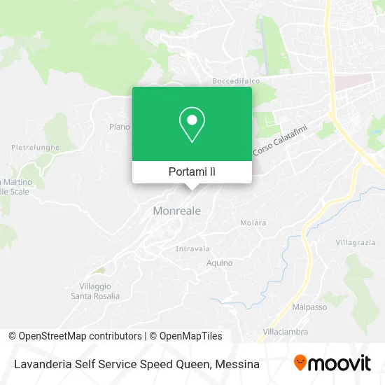 Mappa Lavanderia Self Service Speed Queen