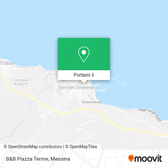 Mappa B&B Piazza Terme