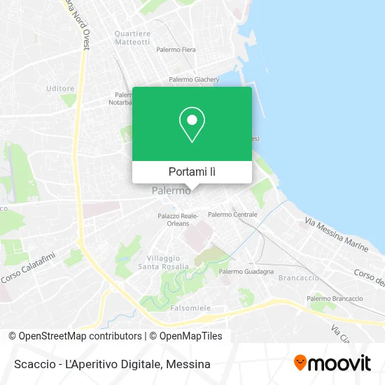 Mappa Scaccio - L'Aperitivo Digitale