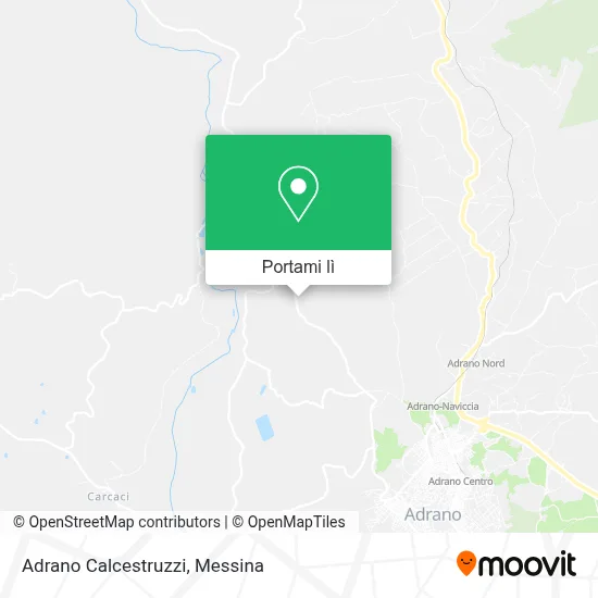 Mappa Adrano Calcestruzzi