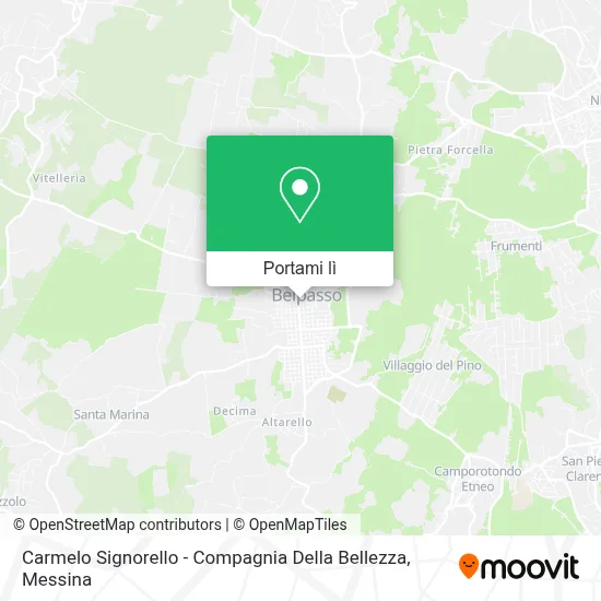 Mappa Carmelo Signorello - Compagnia Della Bellezza