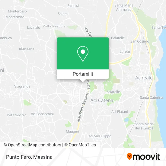 Mappa Punto Faro