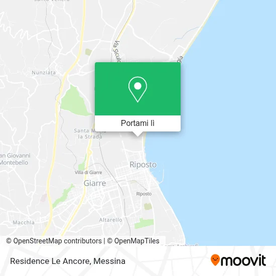 Mappa Residence Le Ancore