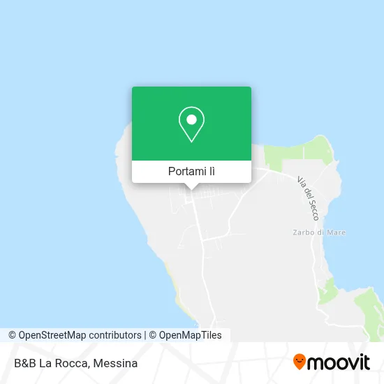 Mappa B&B La Rocca