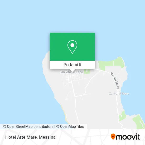 Mappa Hotel Arte Mare