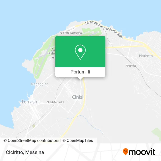 Mappa Ciciritto