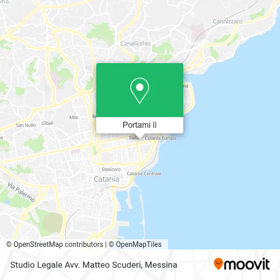 Mappa Studio Legale Avv. Matteo Scuderi