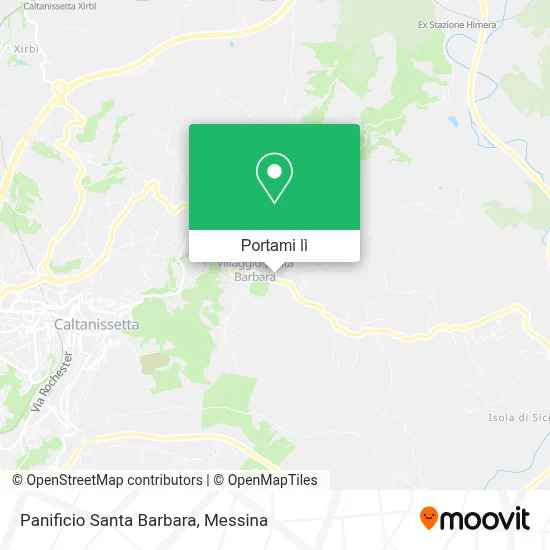 Mappa Panificio Santa Barbara