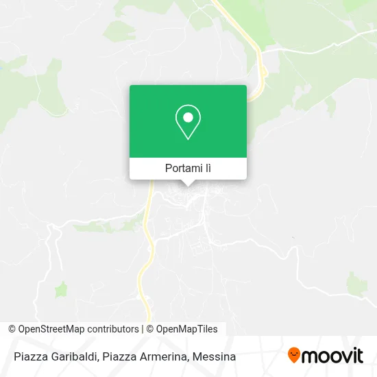 Mappa Piazza Garibaldi, Piazza Armerina