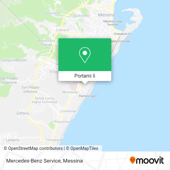 Mappa Mercedes-Benz Service
