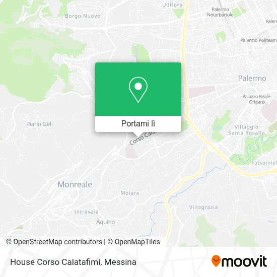 Mappa House Corso Calatafimi