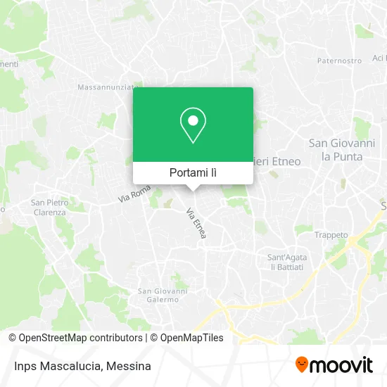 Mappa Inps Mascalucia
