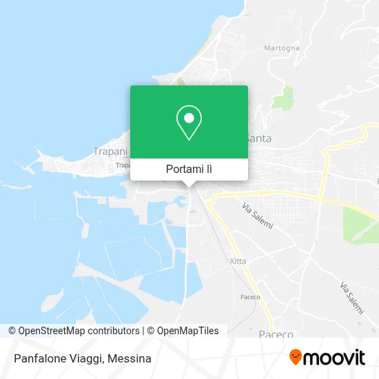 Mappa Panfalone Viaggi