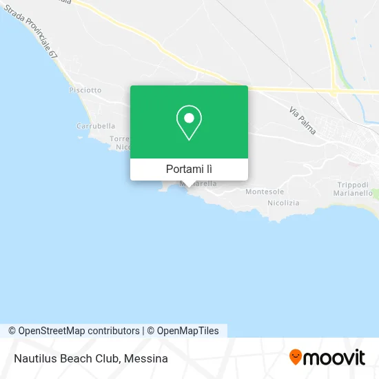 Mappa Nautilus Beach Club
