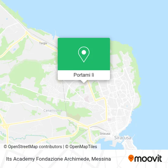 Mappa Its Academy Fondazione Archimede