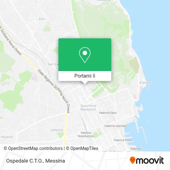 Mappa Ospedale C.T.O.