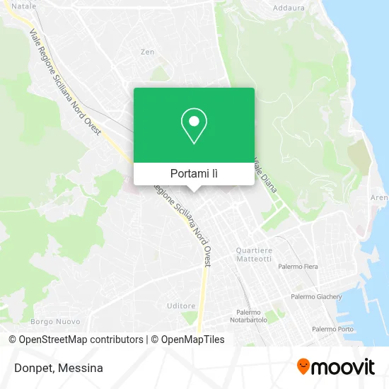 Mappa Donpet