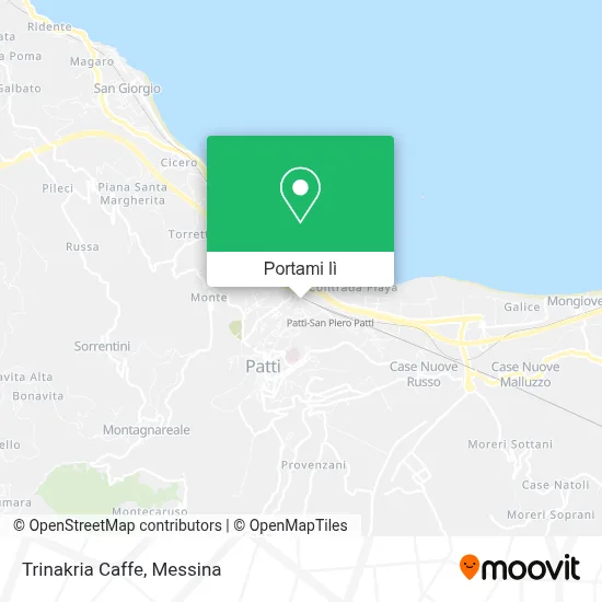 Mappa Trinakria Caffe