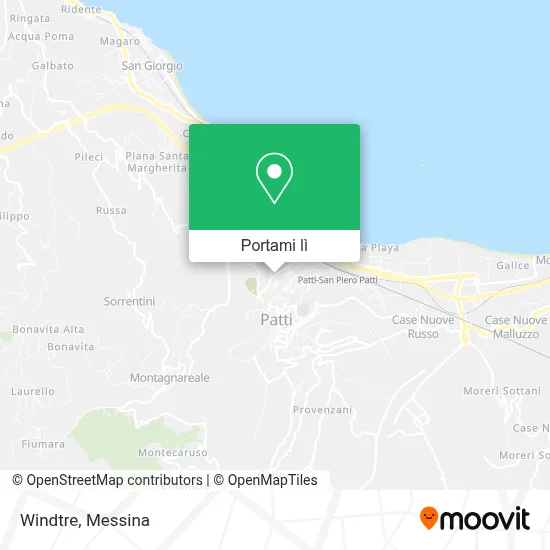 Mappa Windtre
