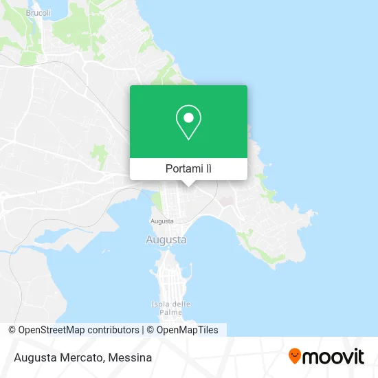 Mappa Augusta Mercato