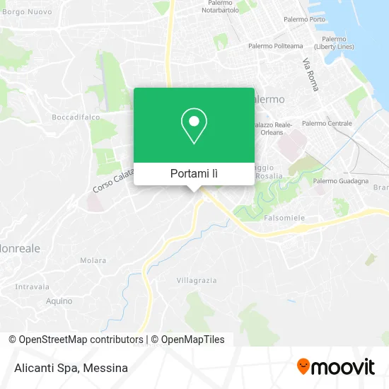 Mappa Alicanti Spa